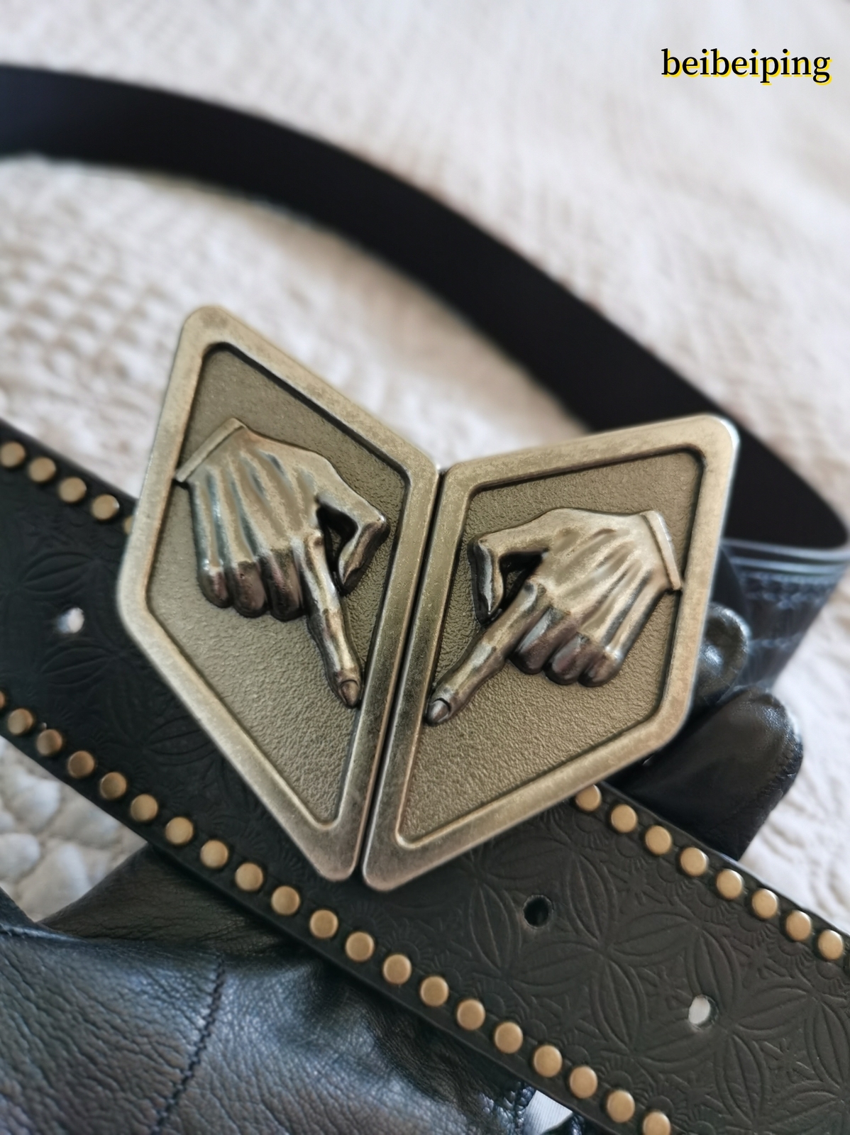 JoJo’s Bizarre Adventure SBR Belt Gyro Zeppeli Anime Cosplay Belt + Belt buckle