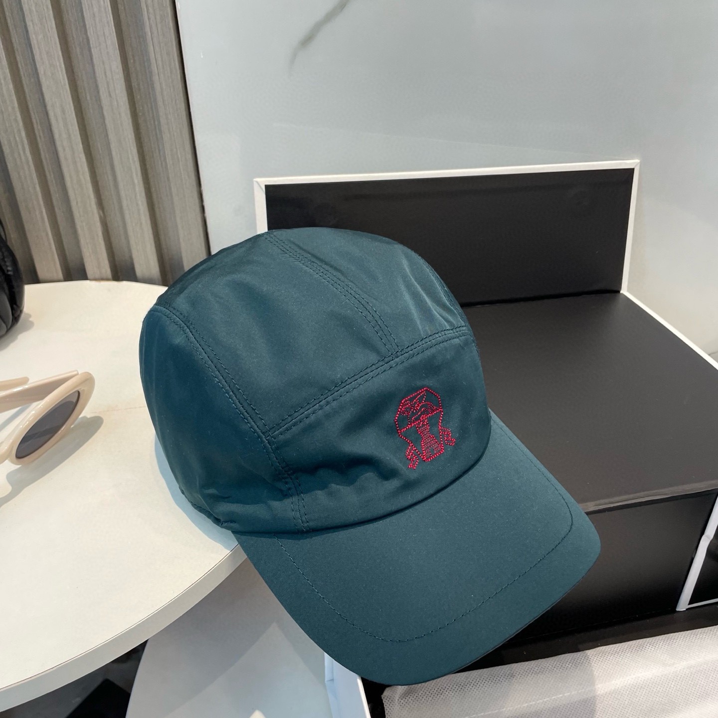 Brunello2026 Cucinelli Cotton Logo Baseball Cap Men Summer Breathable