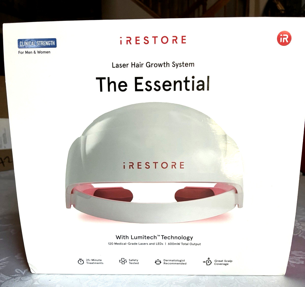 iRestore Essential Laser Hair Growth System:Helmet+Controller+Box (Parts/repair)