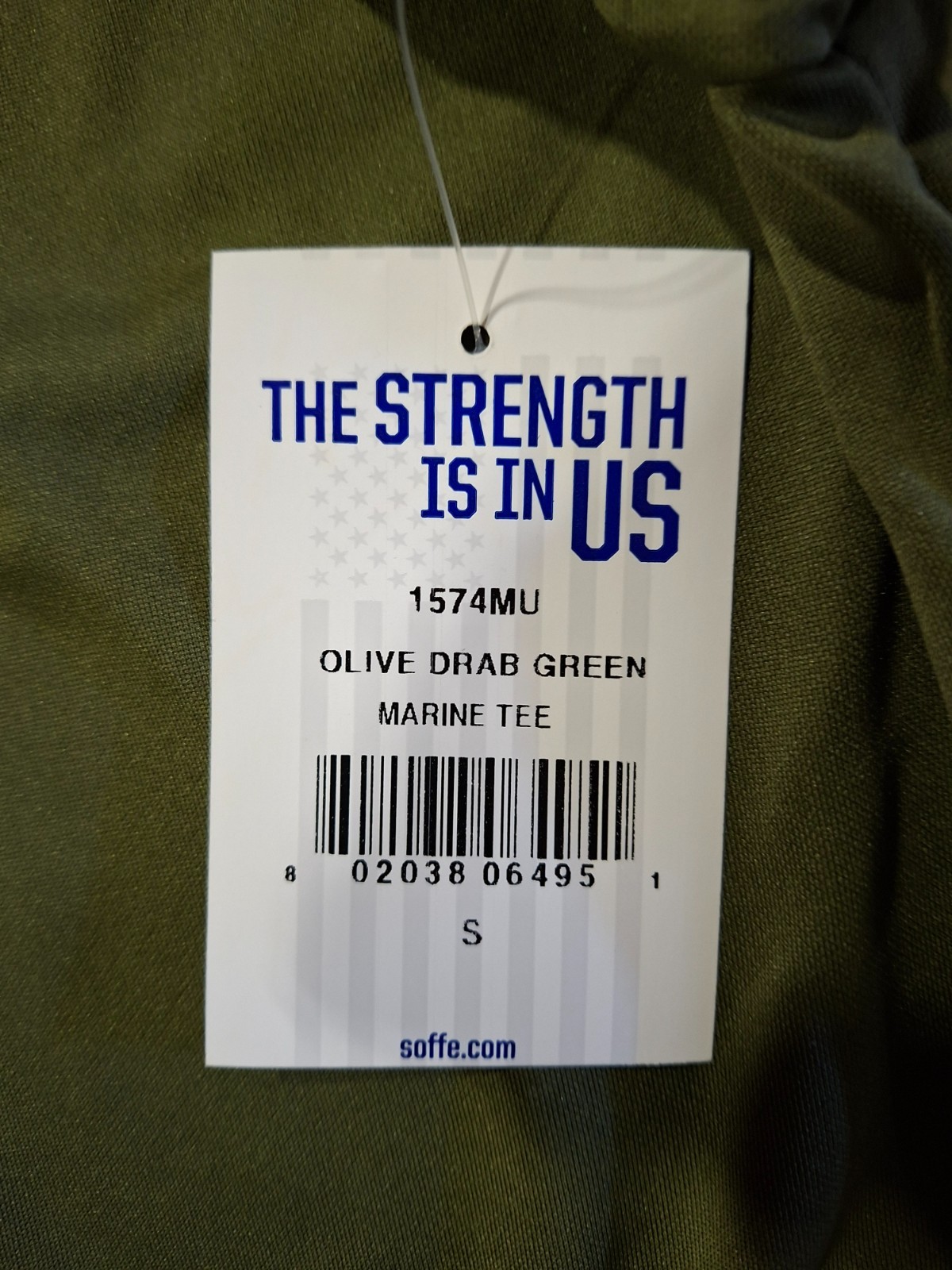 Soffe Military Short Sleeve Polyester T-shirt – USA USMC Certified T-shirt