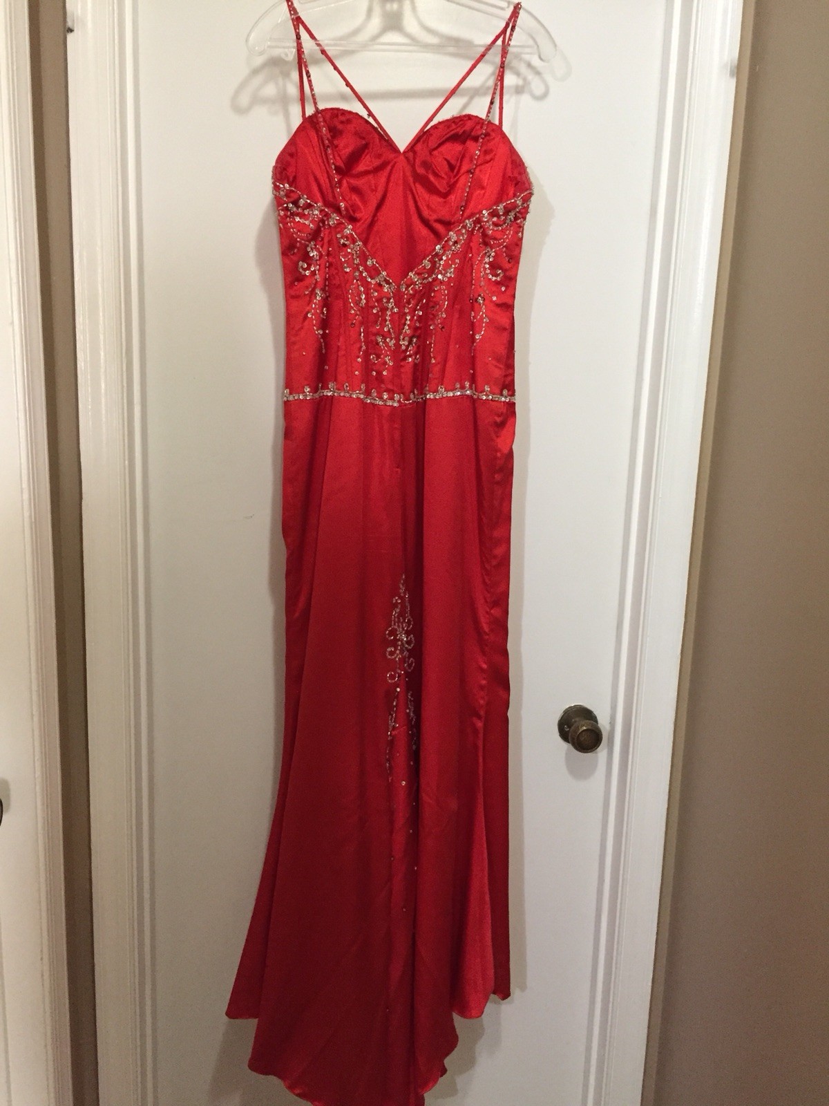 Red Prom Dress Size 9/10 Mori Lee by Madeline Gardner (Returns accepted)