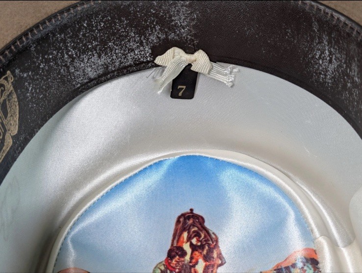 Stetson XXX 3X Beaver Revenger Cowboy Hat Gambler Flat Crown 7