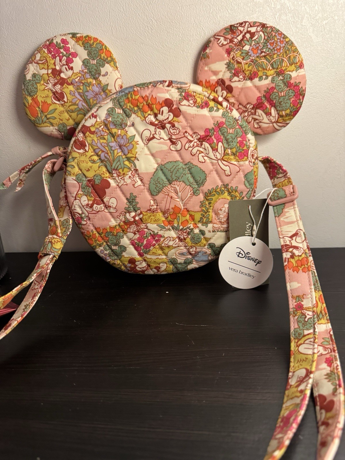 Vera Bradley Mickey’s Promenade Crossbody Bag Mickey Mouse NWT Ears