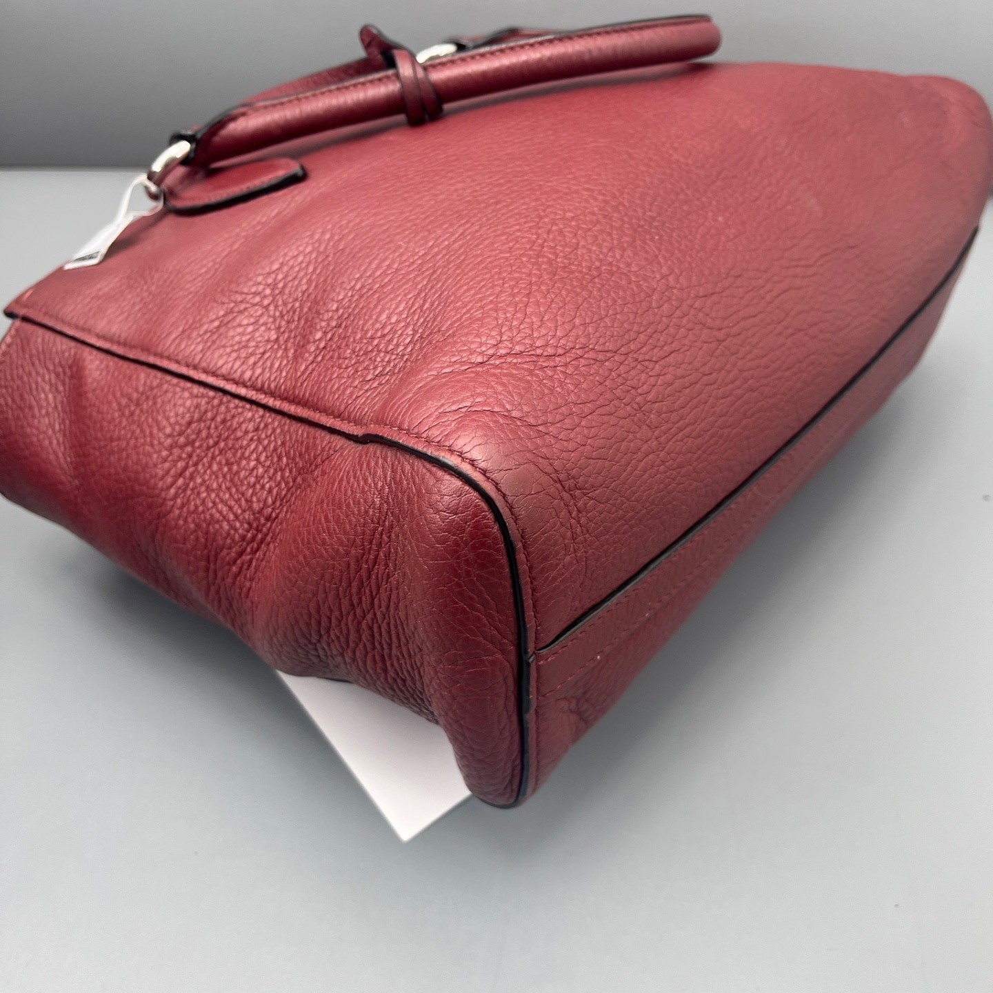 Prada Pre-Owned Authentic Tote Burgundy 28*22*11cm Free Tracked Shipping