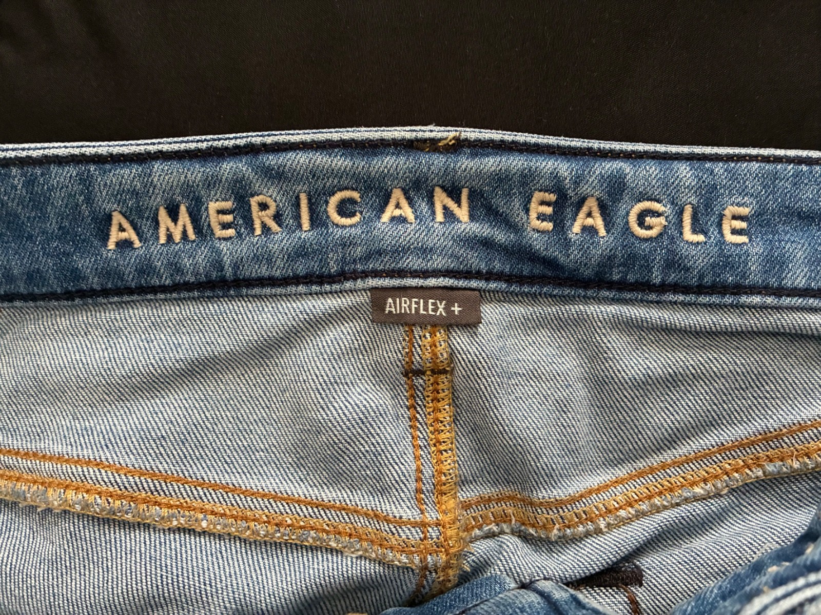 American Eagle AirFlex+ Men’s 32 x 32 Skinny Jeans Stretch Acid Denim