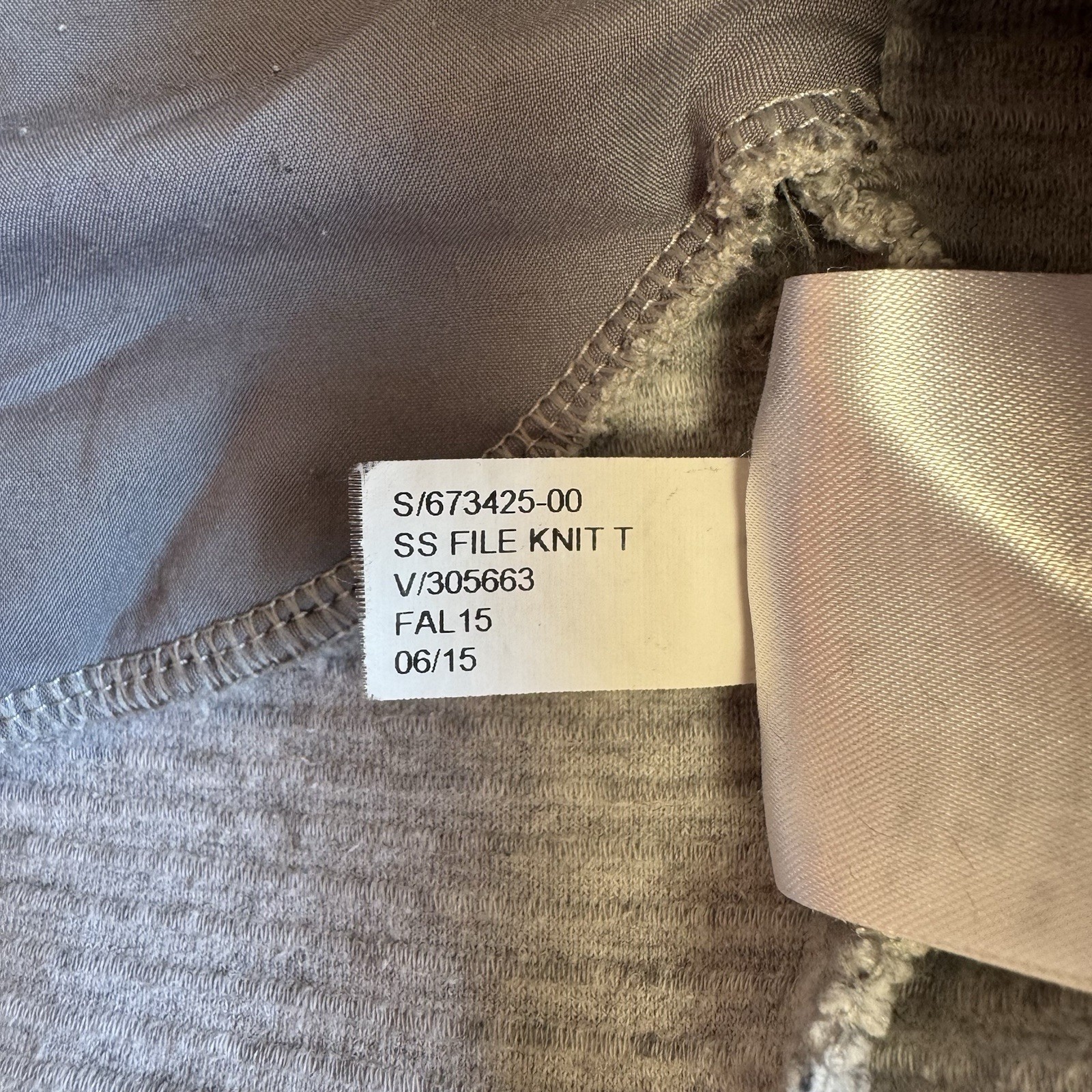 Banana Republic S Ribbed Dress Sweater Gray Short Sleeve Pullover Pocket Stretch