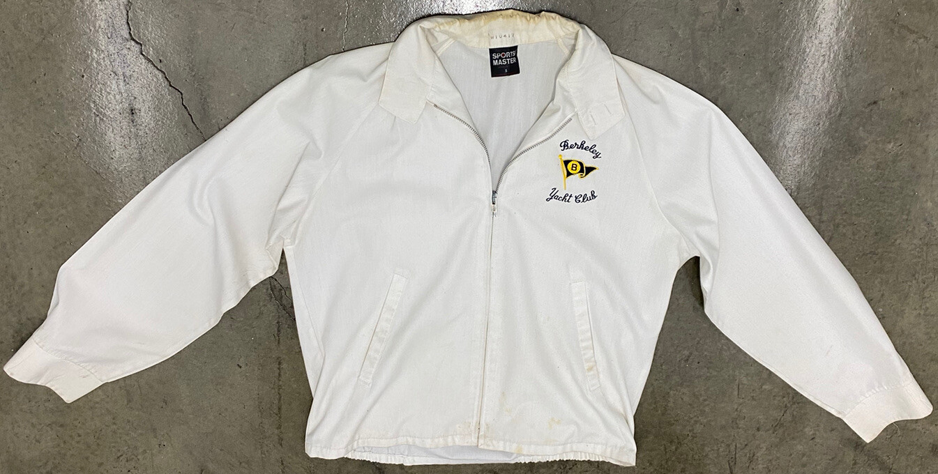 Vintage Cal Berkeley Yacht Club Womens Long Sleeve YRA Racing Shirt BYC Marina S
