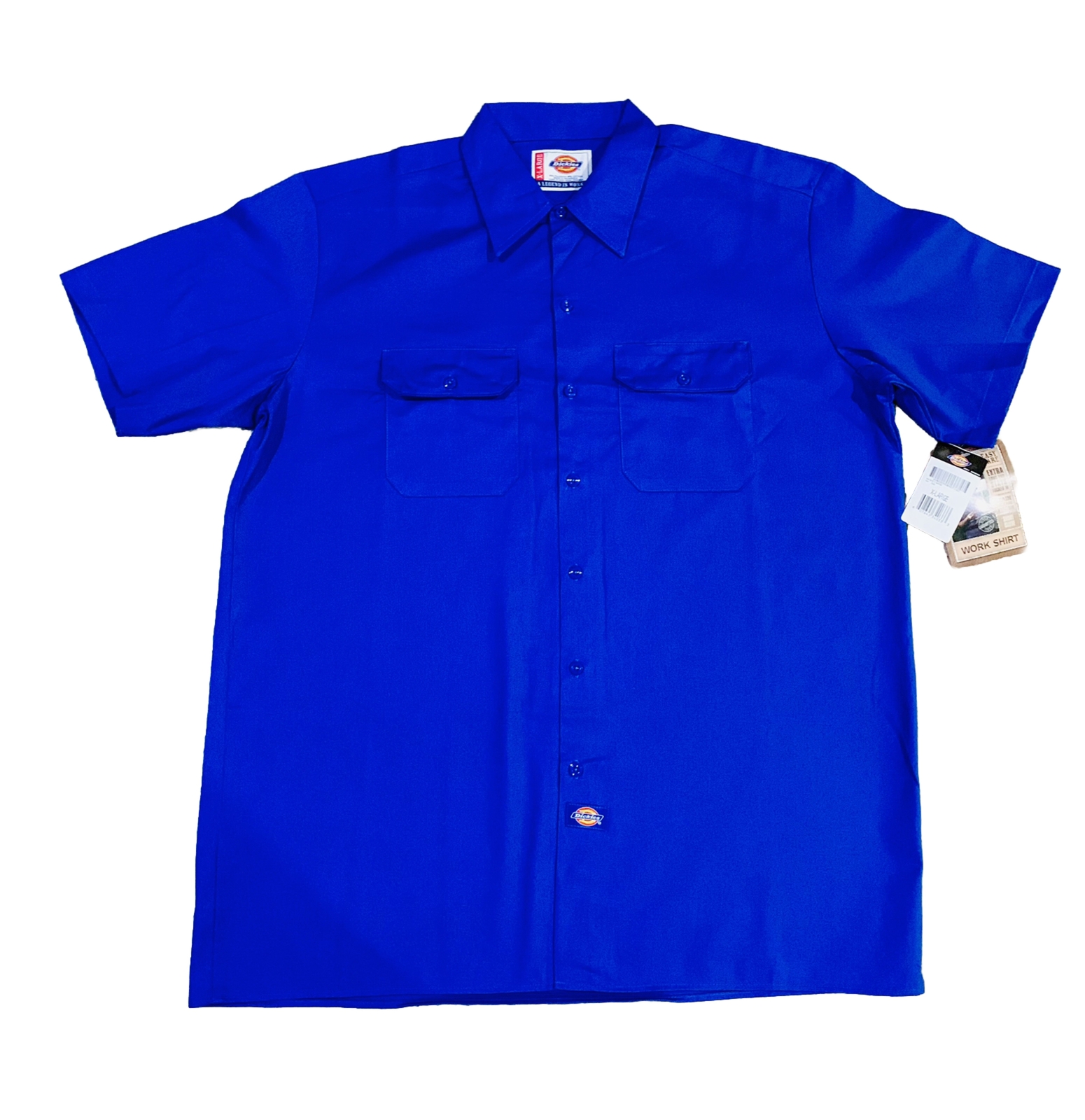 Y2K Vintage Colors Men’s Dickies Short Sleeve Work Shirt WS574 L, XL, 2X-5X NWT