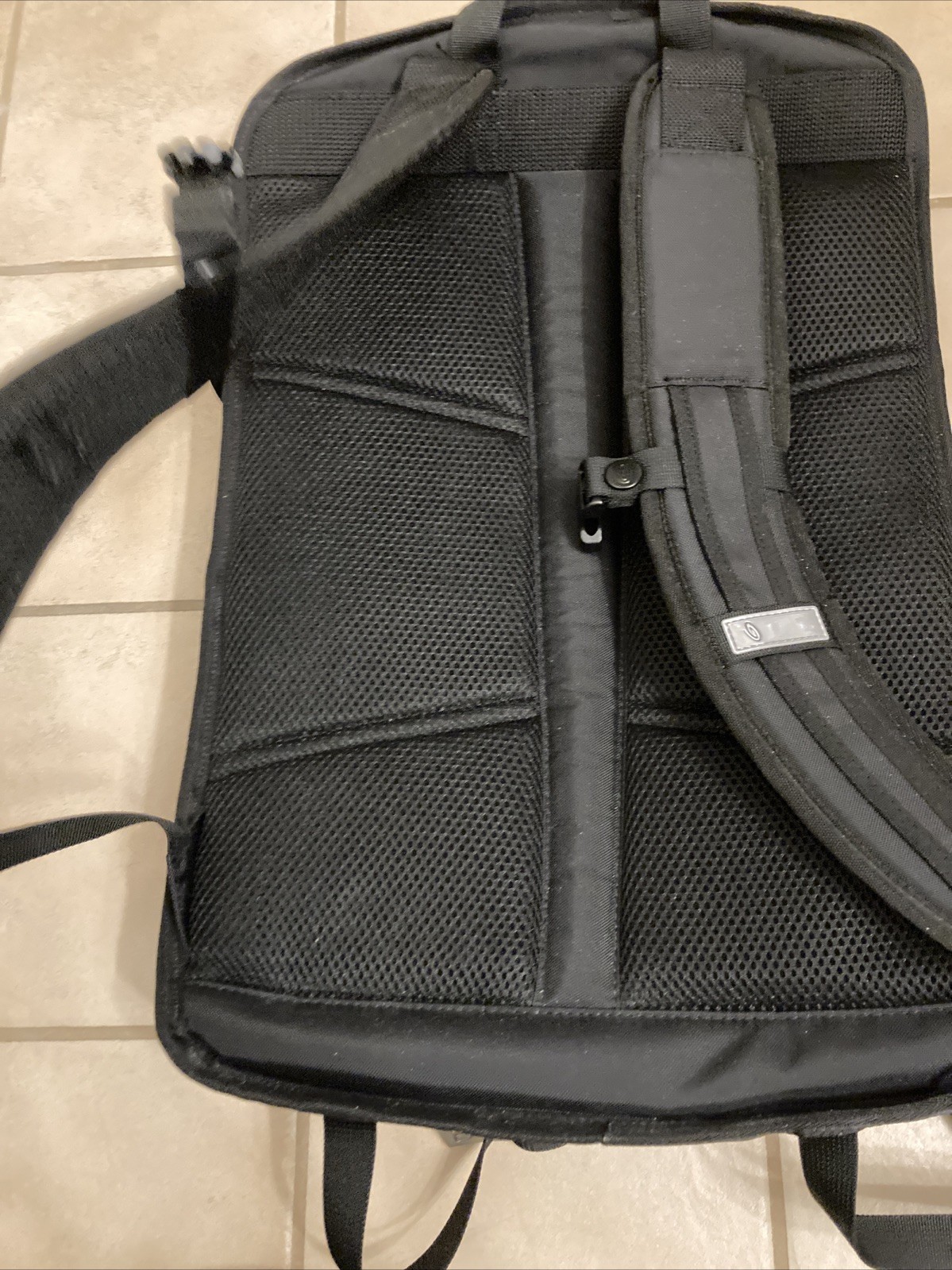 Timbuk2 Alcatraz Backpack Water Resistant Laptop Bag Air Mesh Back Cyclode Logo