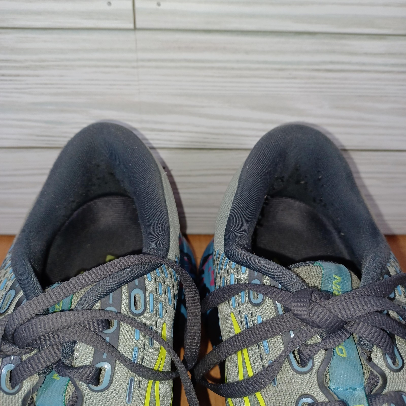Brooks Glycerin 20 Shoes Womens 11B Paint Drip Jadeite Alaskan Blue 1203691B492