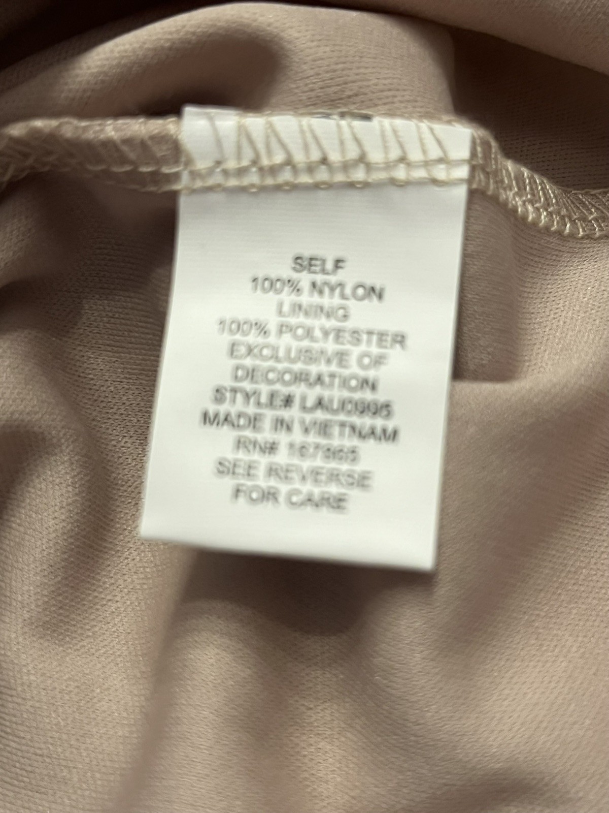 NY Collection Women’s Beige Sleeveless Mock Neck Lace Top ~ Size XL ~ NWT
