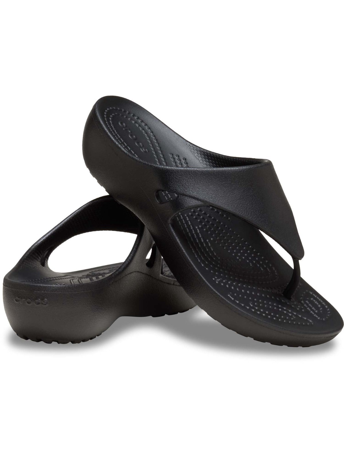 HOT SALE – Crocs Women’s Kadee Flip Flop Wedge Sandal Black New