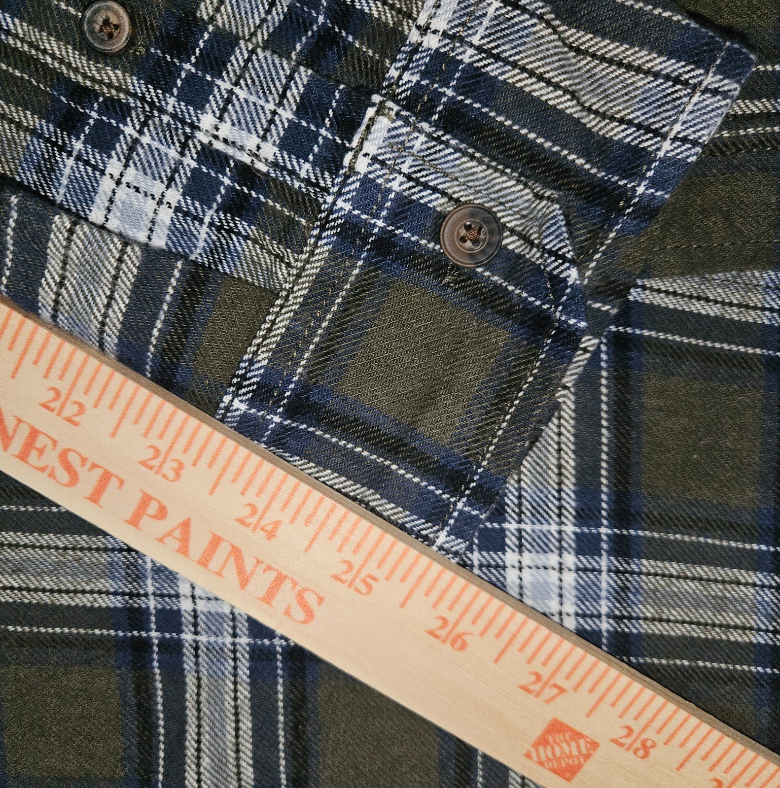 GENUINE JACHS MFG HERITAGE HEAVY COTTON FLANNEL GREEN PLAID MEN’S XL PO EXC.