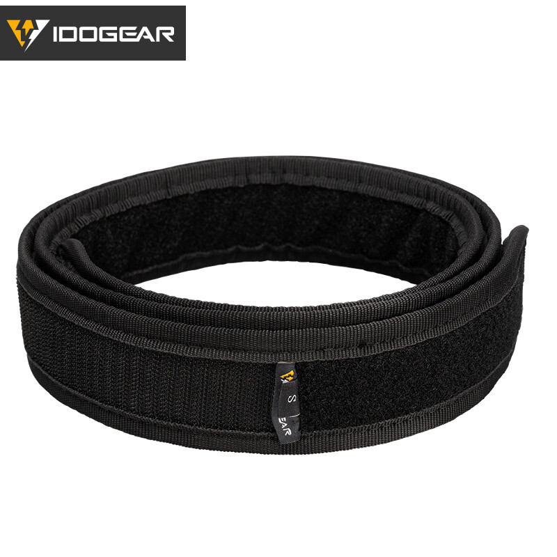 IDOGEAR Tactical Belt Mens Belts Sports Inner Belt Airsoft 1.7″ Waist Belt Duty