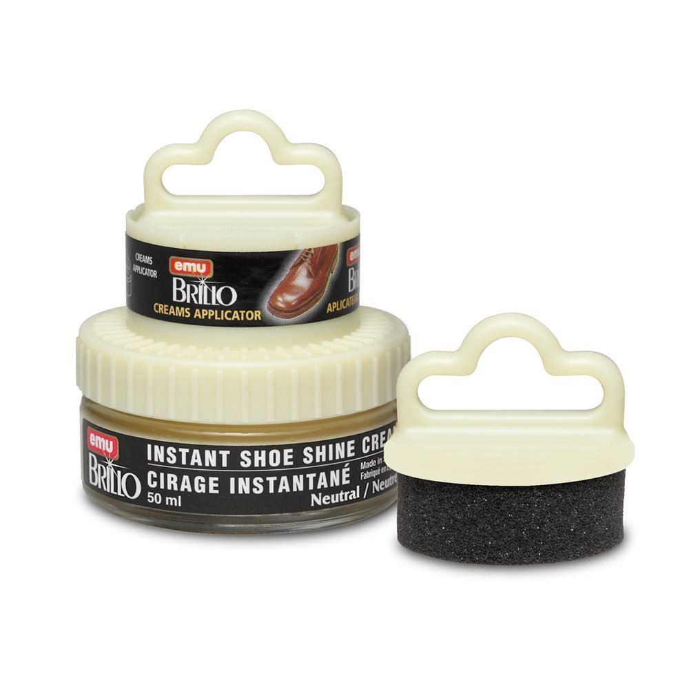 Moneysworth & Best Brillo™ Instant Shoe Shine Cream Kit – Assorted Colours (50ml