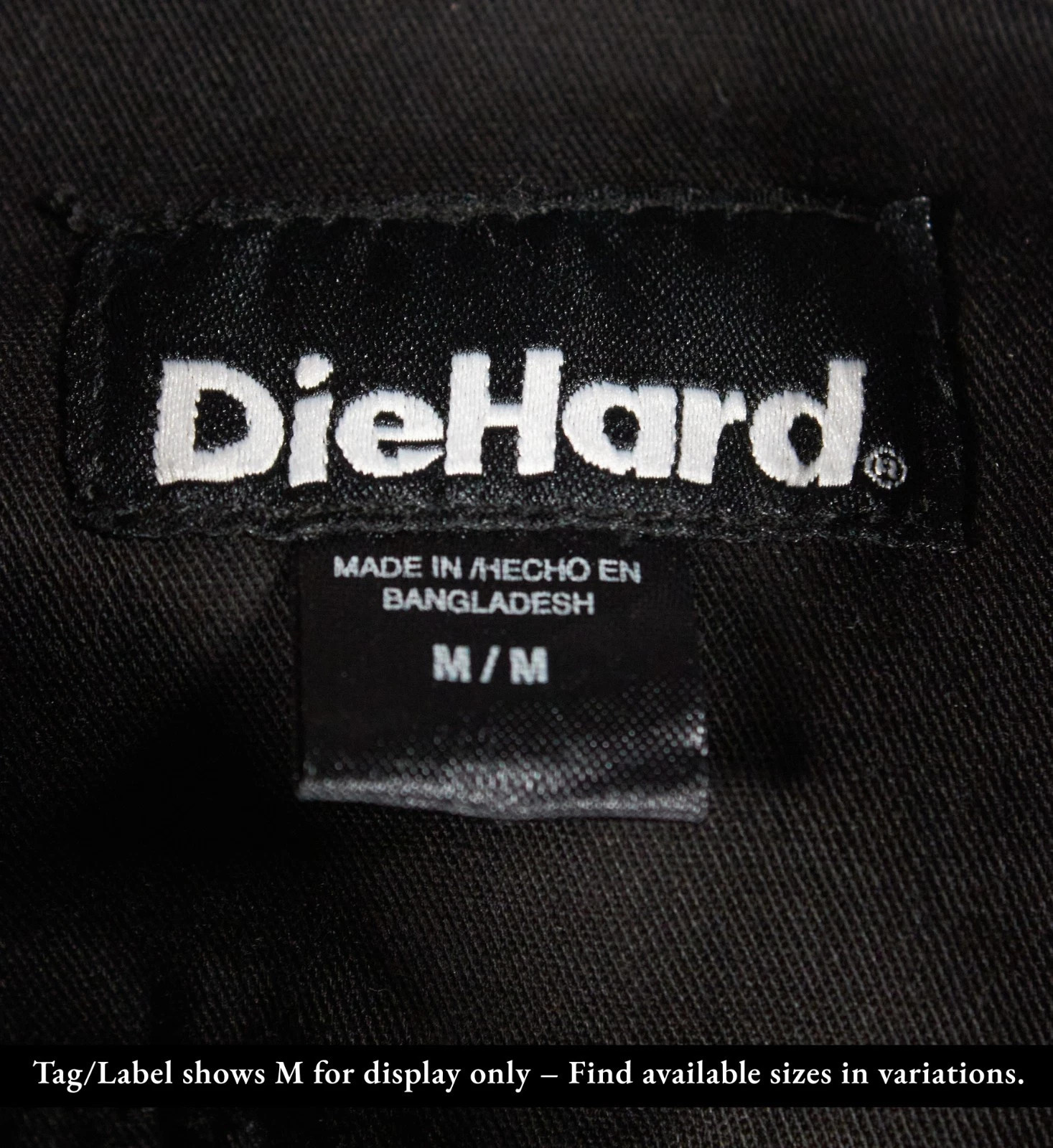 DieHard Men’s Black Onyx Shirt Work Twill Resists Short Sleeve – 2 PACK