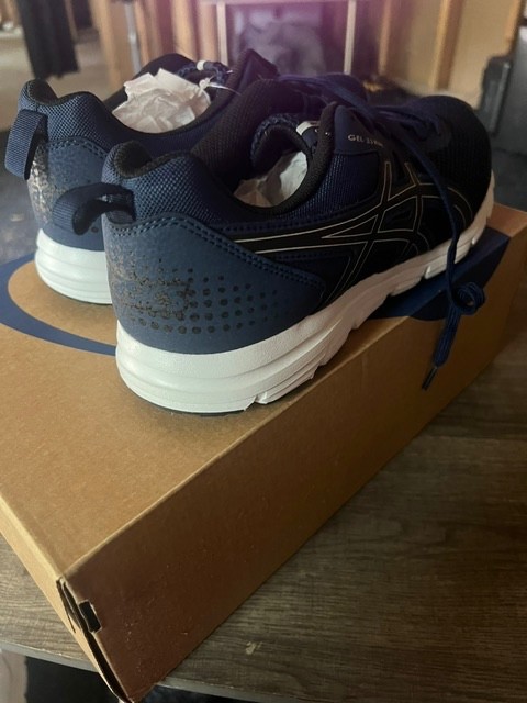 Size 11 – Asics Gel 33 Run Blue / Black