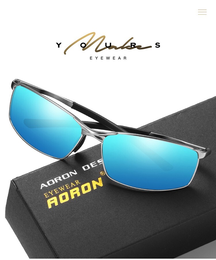 Men Aluminium Photochromic Polarized UV400 Driving Sport Sunglasses Eyewear
