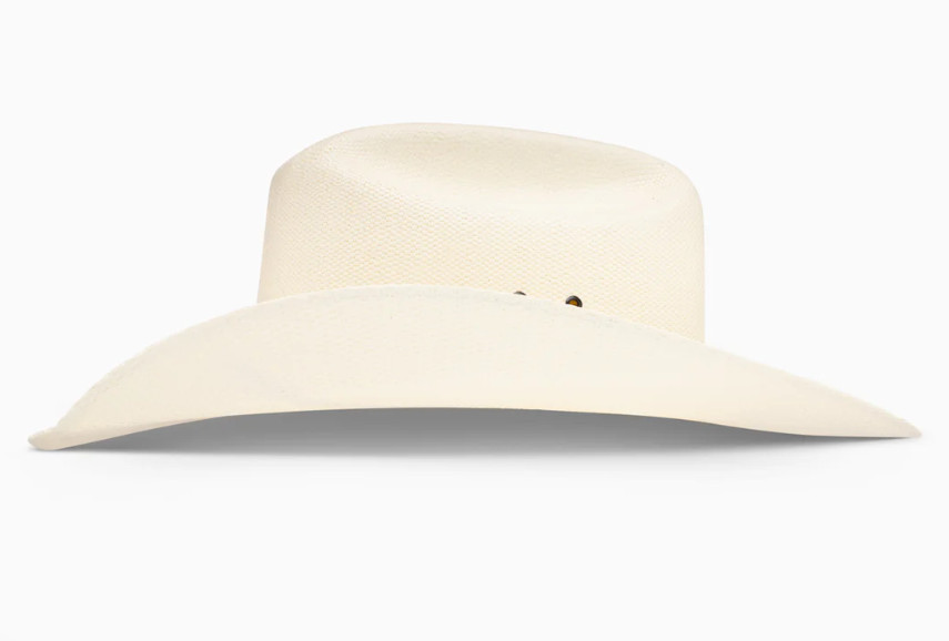 Resistol Denison Double R Collection 7X Bangora Straw Cowboy Hat – Size 7 1/8