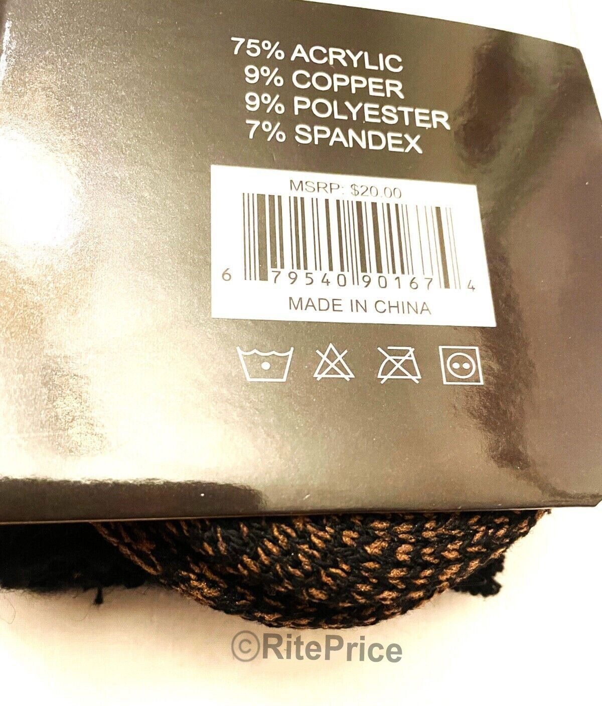 2 Pairs (2 Pack) Goldstar Heated Copper Socks Black Tog Rating 4.7 (Size: 9-15)