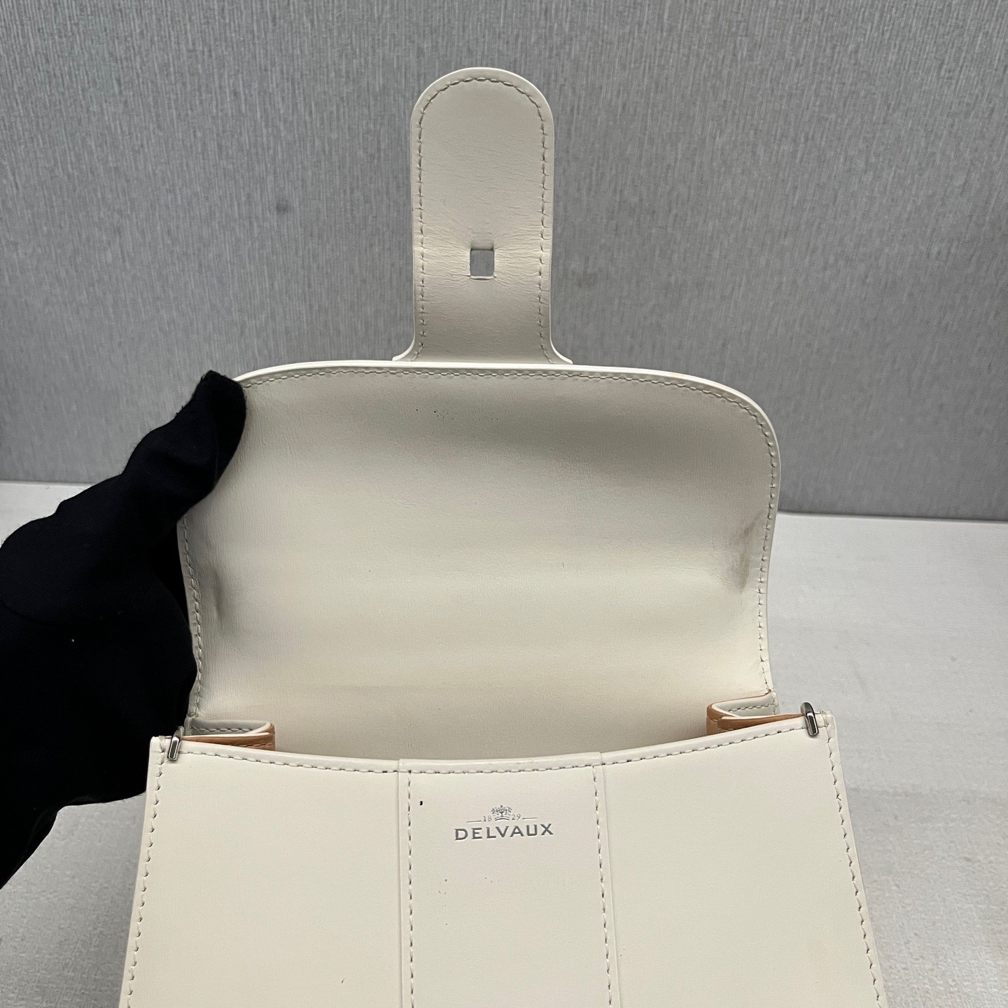 Delvaux Pre-Owned Authentic Crossbody Bag 20*14.5*11cm Free Tracked Shipping