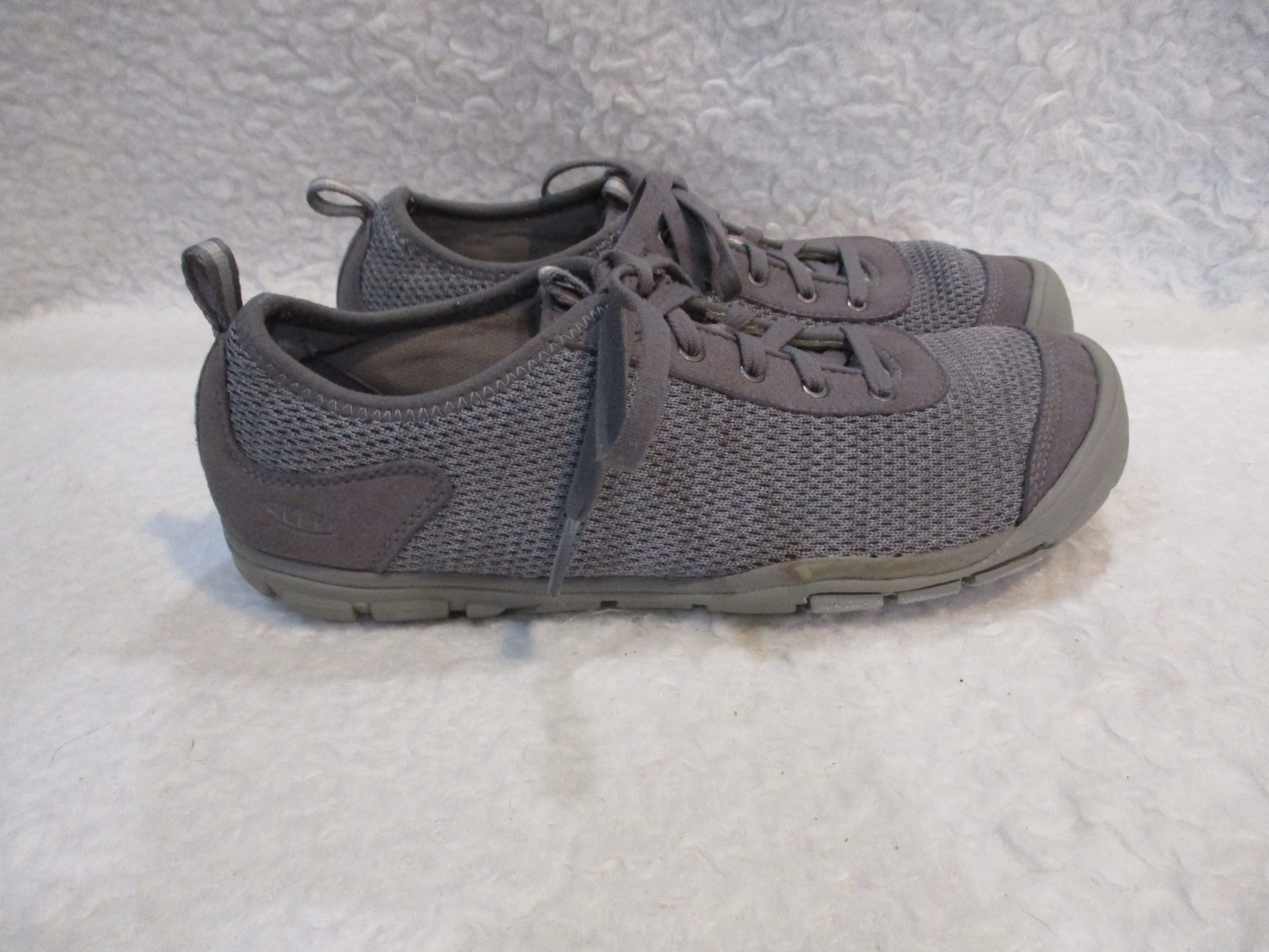 Women’s, KEEN, Gray, Synthetic, Lace up, Walking, Casual, Shoes, Size, 10