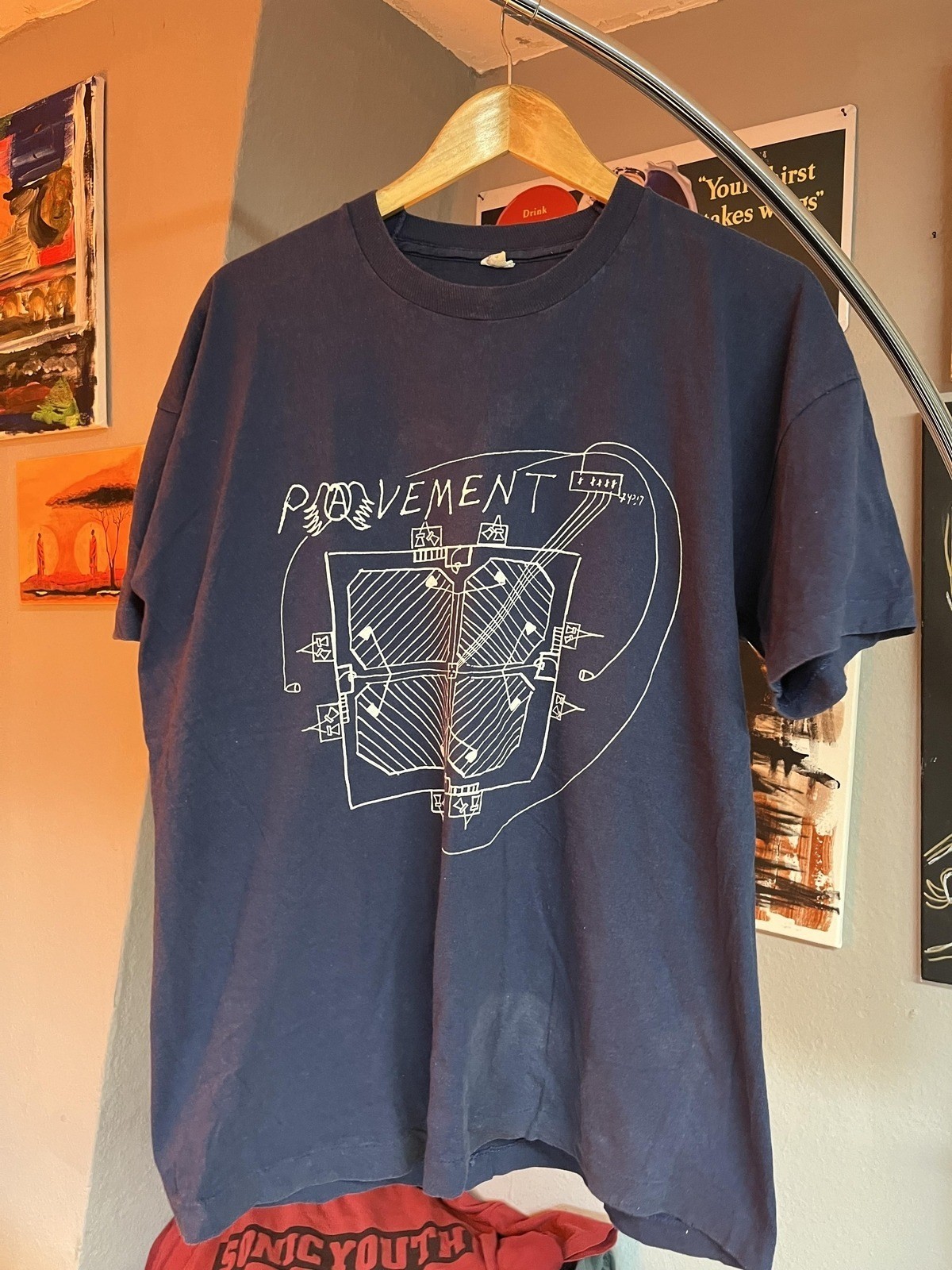 Pavement tour T shirt 90s Basic black Unisex Short Sleeve tee S-5XL