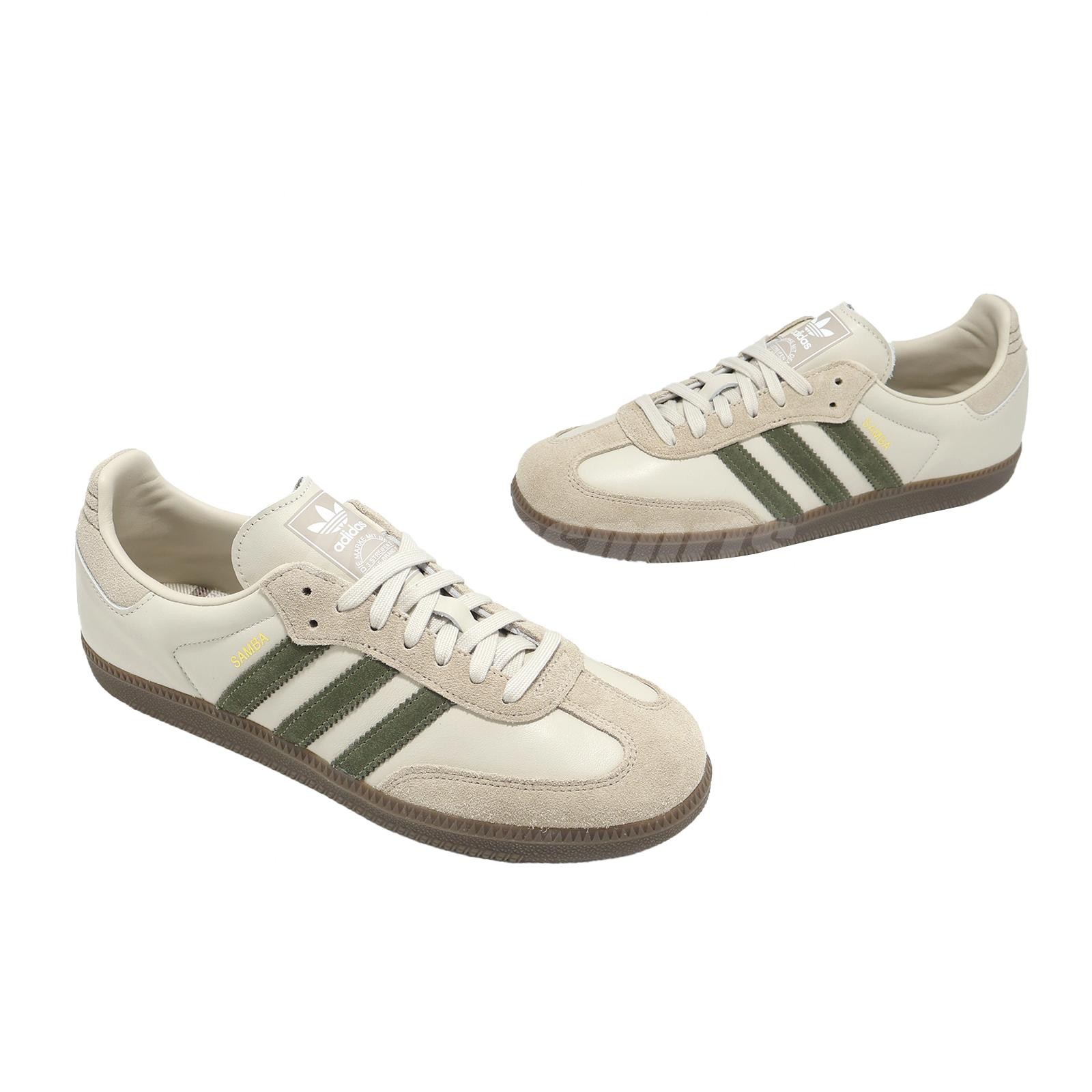 adidas Originals Samba OG Aluminum Gum Men Casual Lifestyle Shoes JR0893