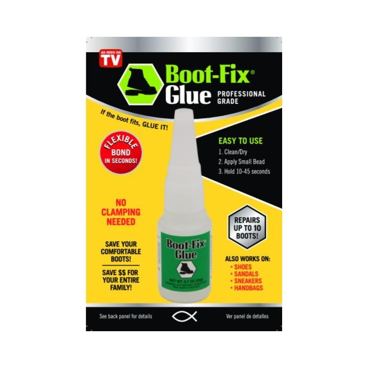 Boot-Fix Glue: Professional Grade Shoe Repair Glue for Boots, Shoes, and More