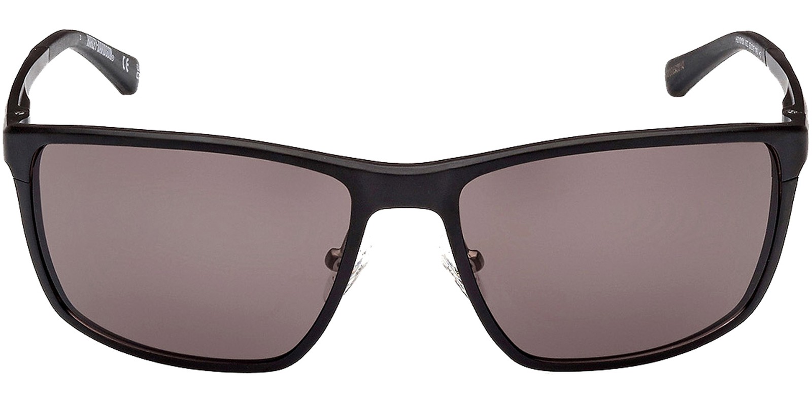 Harley Davidson Men’s Matte Black Rectangle Aluminum Sunglasses – HD1015X 02D 60