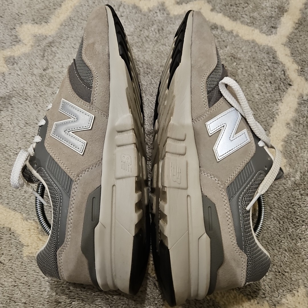 New Balance 997H Marblehead Shoes Mens Size 11 CM997HCA Athletic Suede Gray