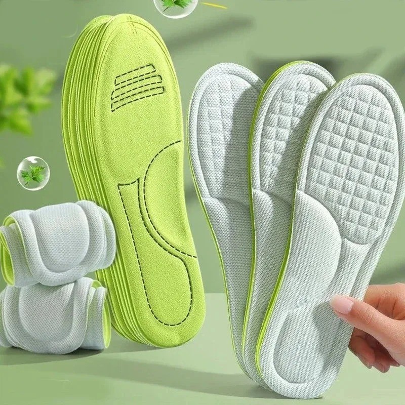 Sport Orthopedic Insoles for Feet Men Women EVA Breathable Shock