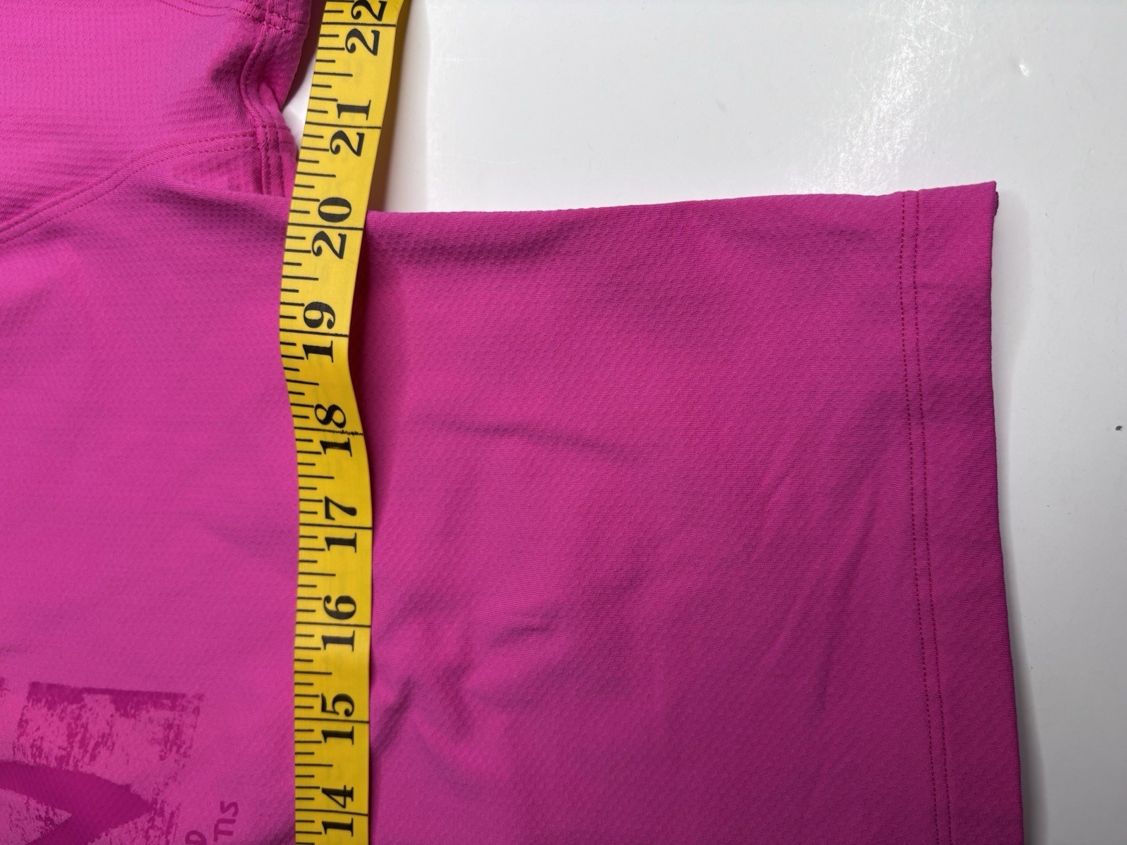 Lululemon Abrasion Resistant Training T-Shirt Sonic Pink Ed Curtis Tee Top Sz ?
