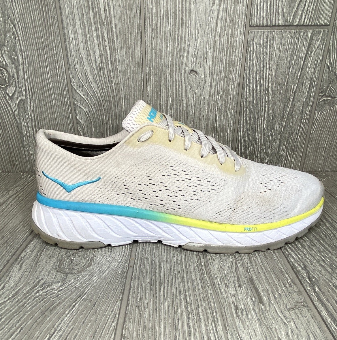 Hoka One One Cavu 2 Marl Blue Air Athletic Running Shoes Sneaker Women’s Size 9