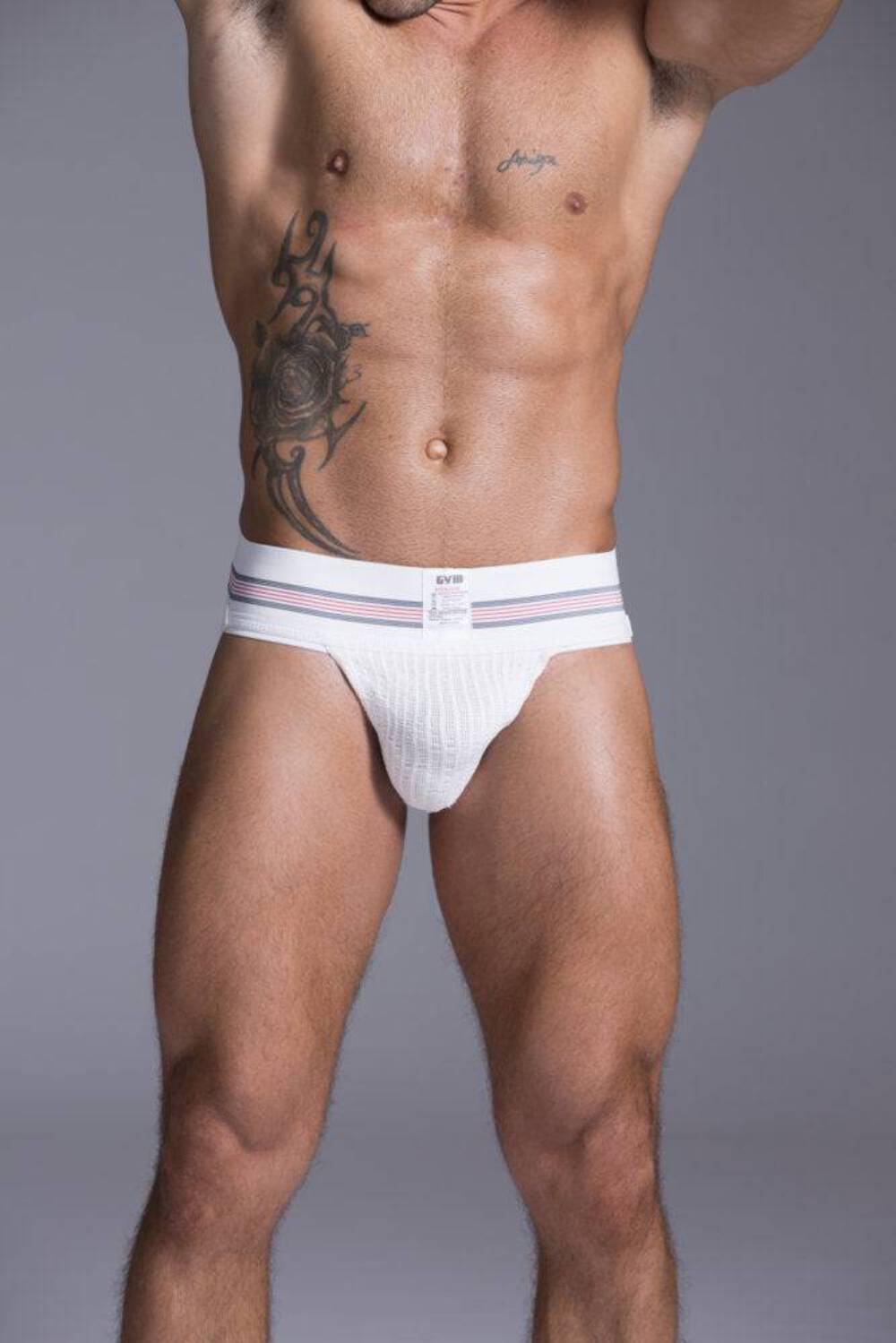 GYM Old School 2.0 Jockstrap with 3″ Waistband (1-Pack)