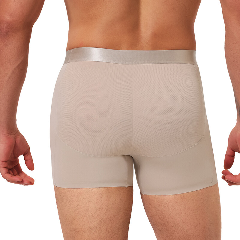 Mens Padded Briefs Butt Lifter Enhancer Hip Underwear Body Shaper Shorts Trunks