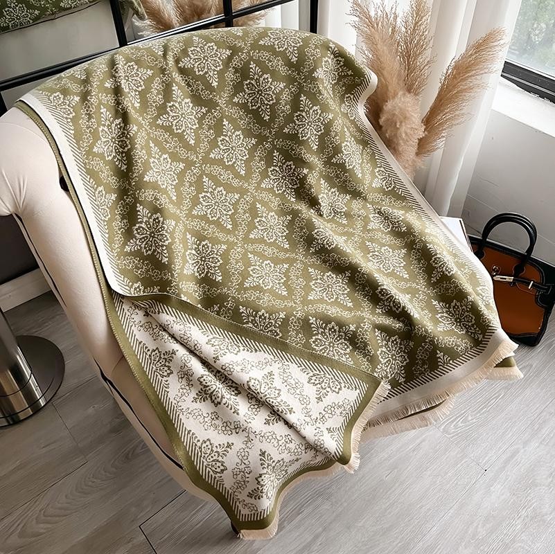Women Winter Cashmere Scarf Thick Warm Shawl Pashmina Wrap Blanket Poncho Fashio
