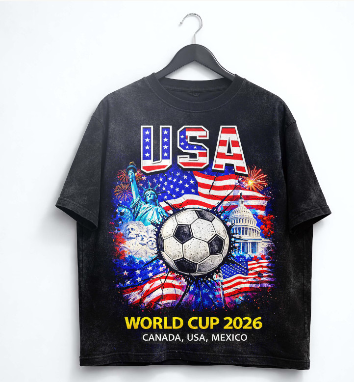 American Flag Football – World Cup 2026 T-Shirt