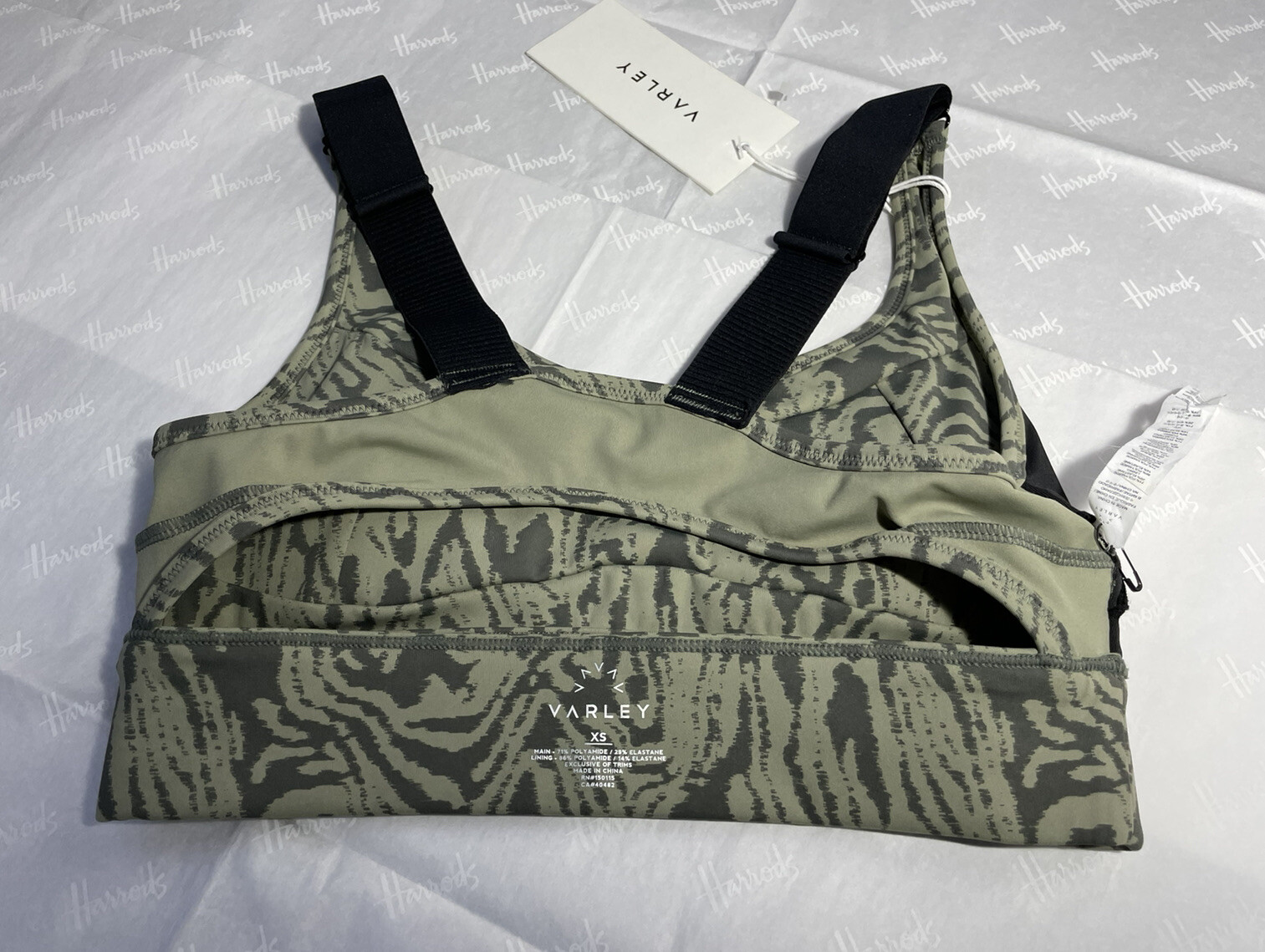 Varley Idris Sports Bra Top XS New
