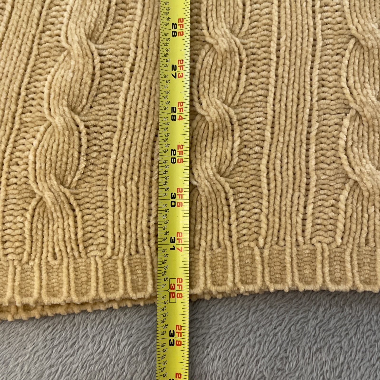 Vintage Western Connection Cable Knit Sweater Men’s Large L Fisherman Beige Top