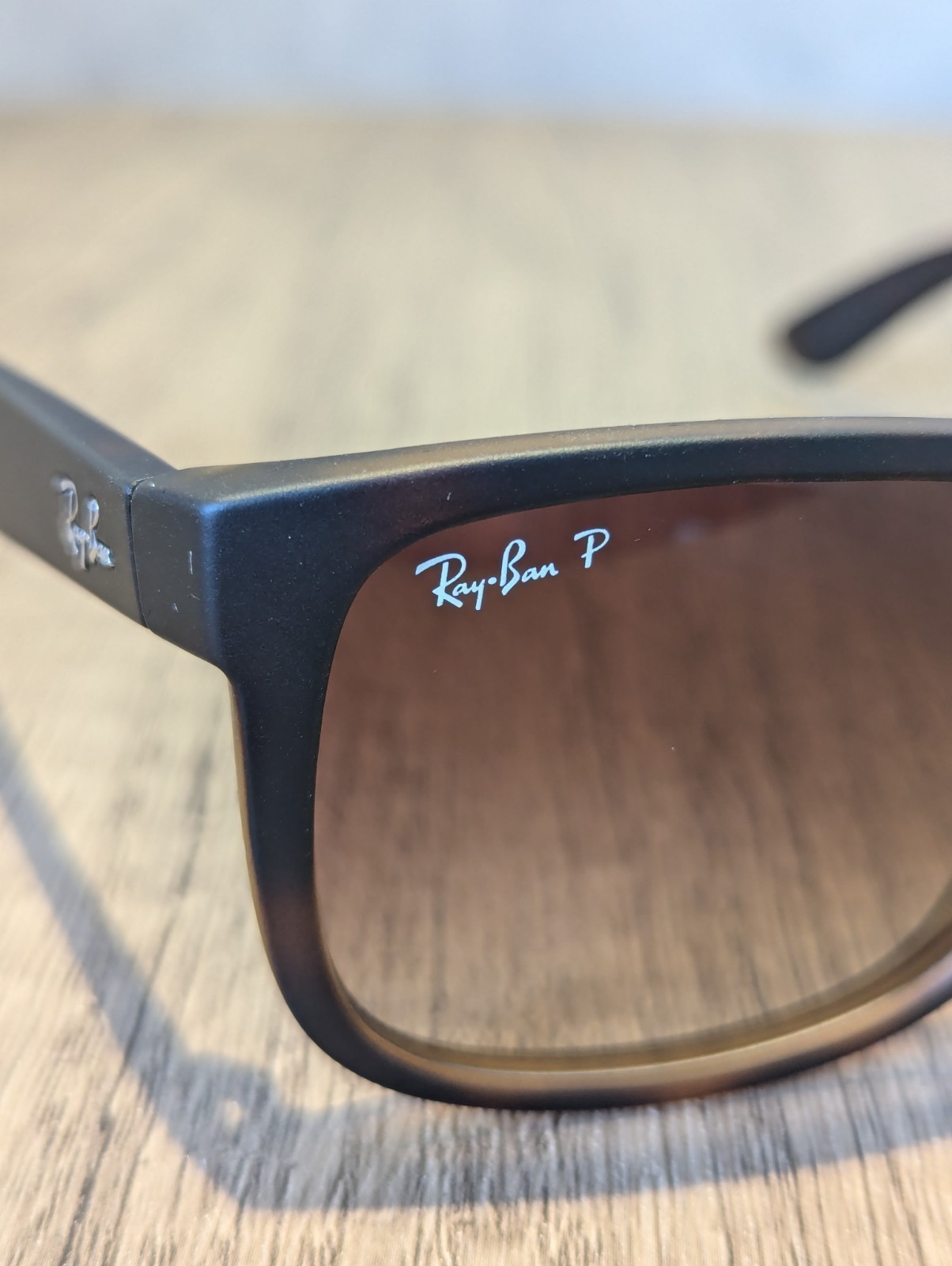 Ray-Ban Polarised Sunglasses JUSTIN MATTE HAVANA RB4165 865/T5 – 54mm