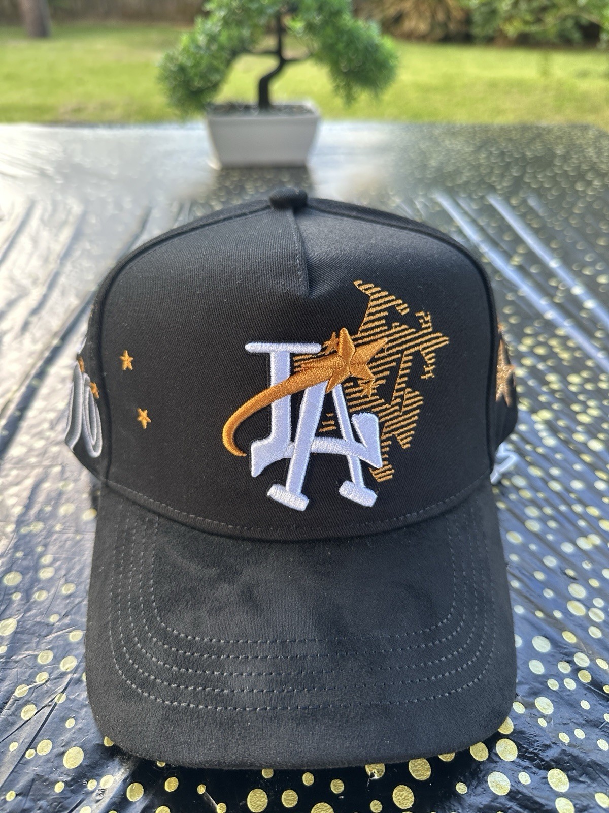 ThirtyOne EL MAGO “LA”ORANGE Black Snapback Hat Adjustable One Size Men