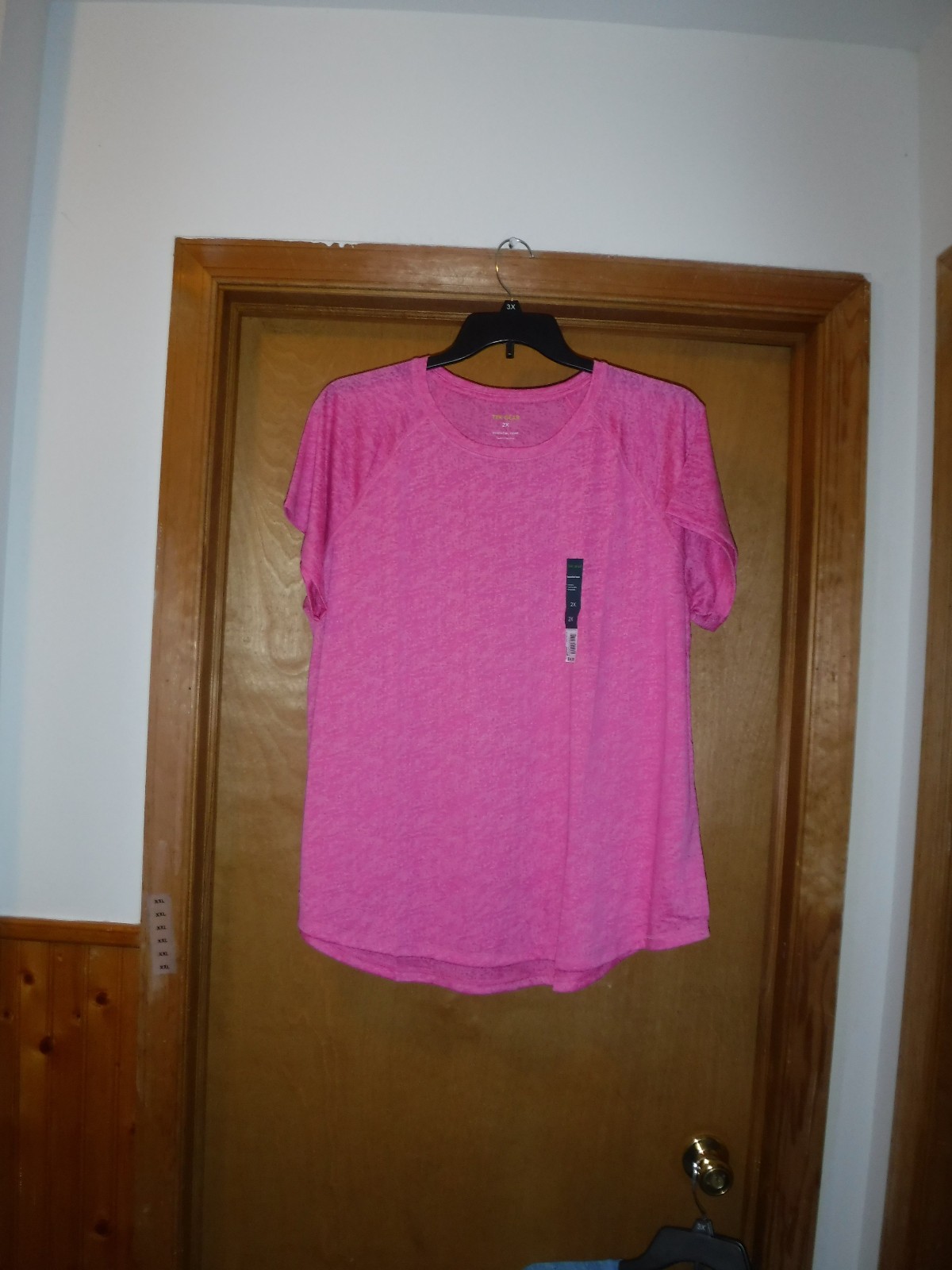 Size Plus Short Sleeve Active T-Shirts ,3X,2X,1X,Tek Gear Many Colors NWT