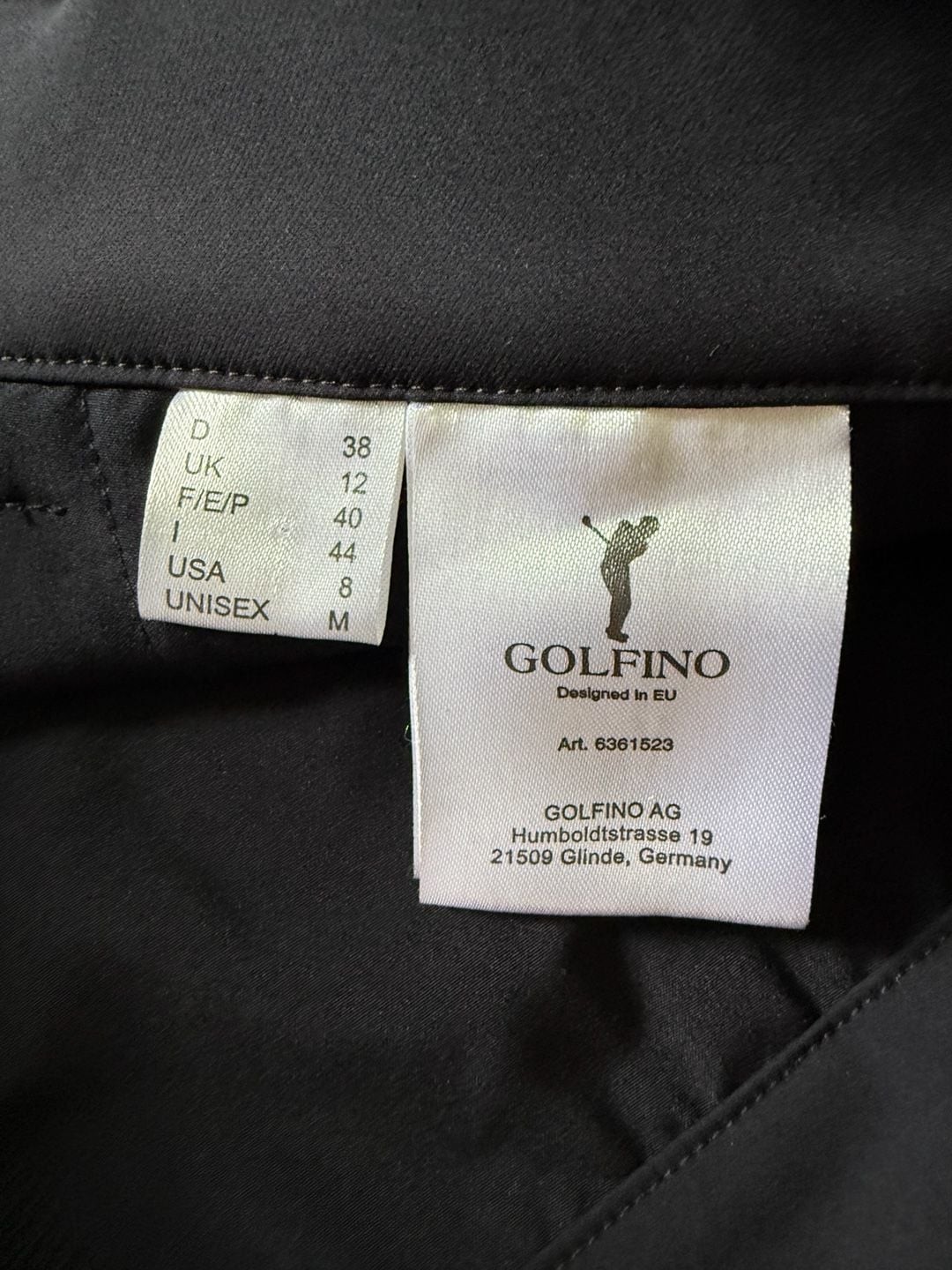 Golfino Club Water Repellent Slim Fit 7/8 Trousers Size 8