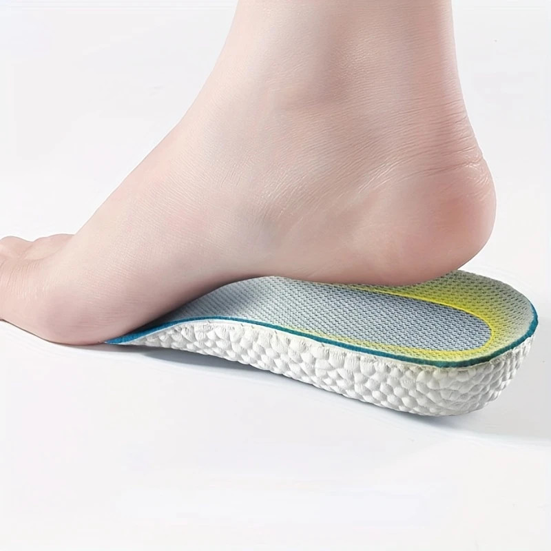 2× Comfort Boost Height Increase Insoles Arch Support Invisible Heel Lift Pads