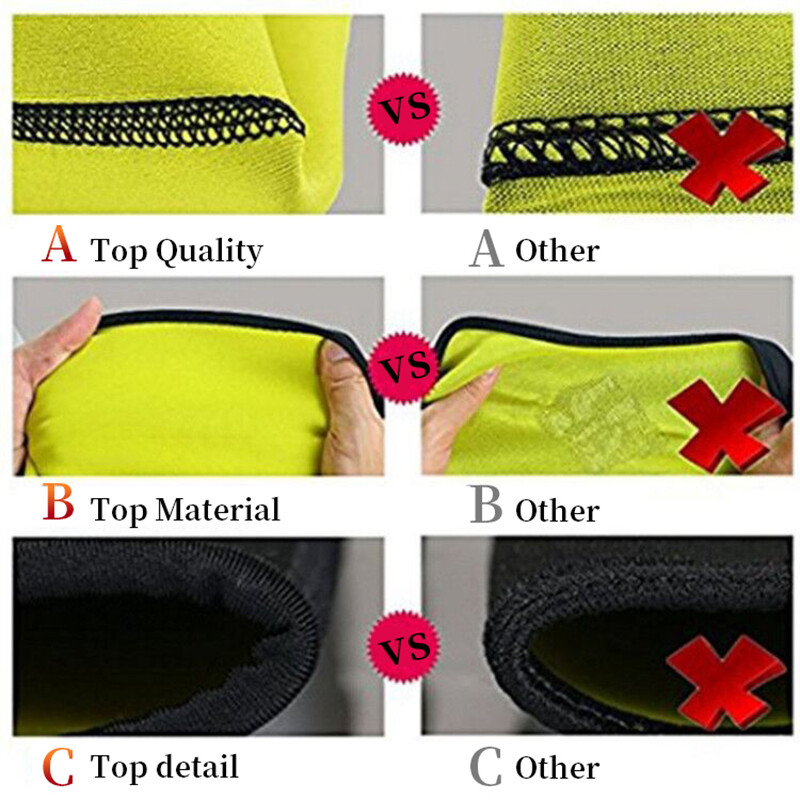 Men’s Fat Burner Tummy Slim Body Shaper Neoprene Sauna Sweat Belts Waist Trainer