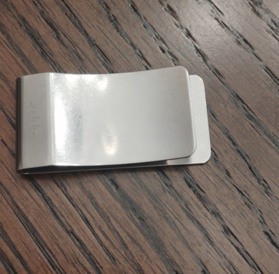 Snap-on Silver Metal Money Clip for Men Solid “Nothing Else Comes Close”