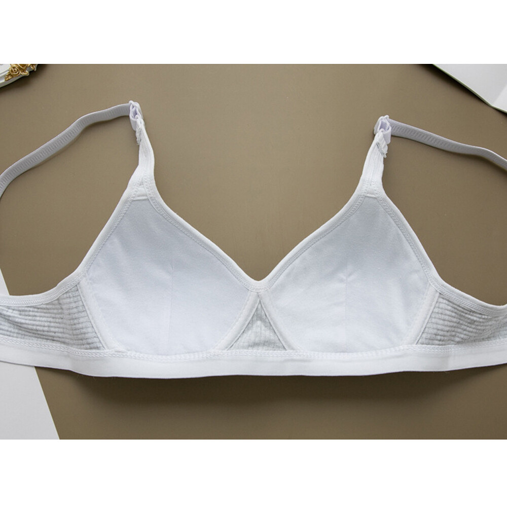 Girl Bras Thin Padded Soft Cotton Brassiere Sexy Stretch Cozy Maiden Lingerie Bh