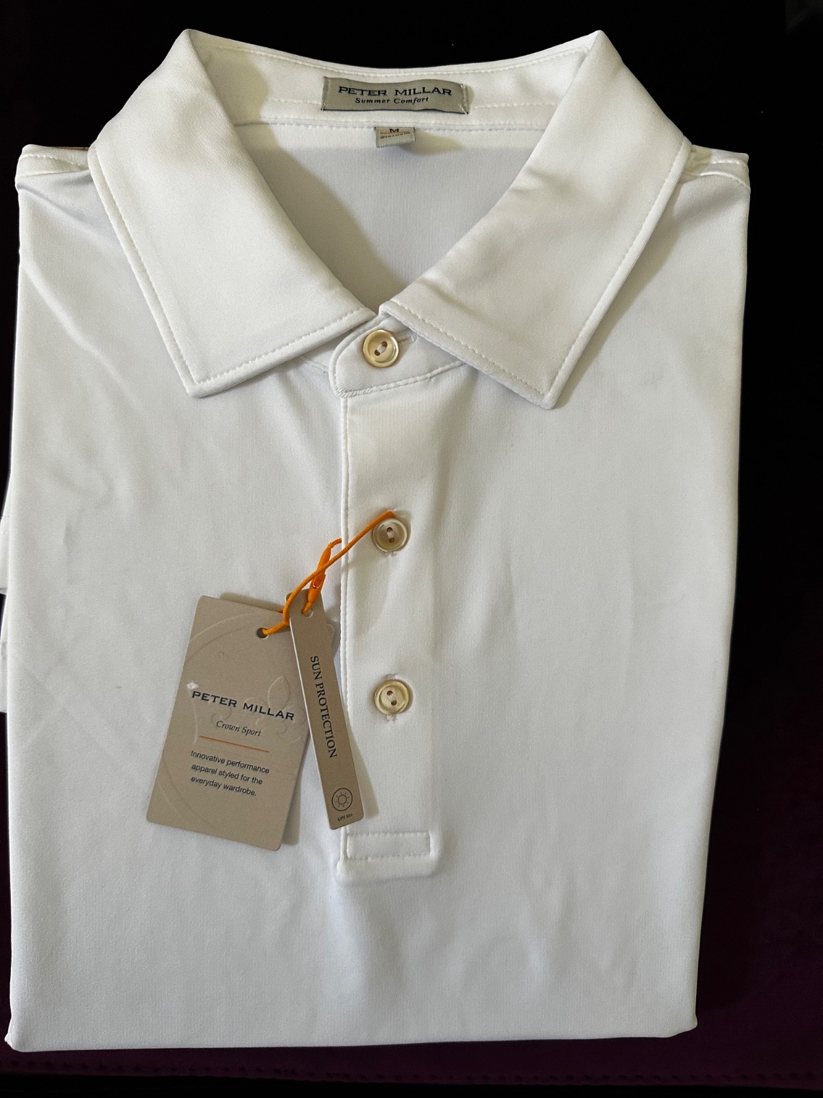 NEW Peter Millar Summer Comfort Golf Polo Shirt