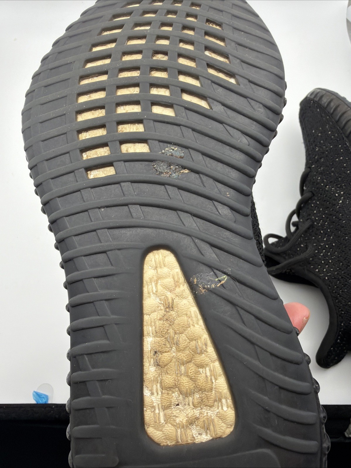 Adidas Yeezy Boost 350 V2 Oreo Black White Sneakers Mens US 6 Pre-Owned